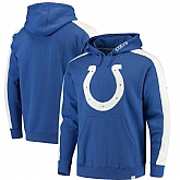Men's Indianapolis Colts NFL Pro Line by Fanatics Branded Iconic Pullover Hoodie Royal,baseball caps,new era cap wholesale,wholesale hats